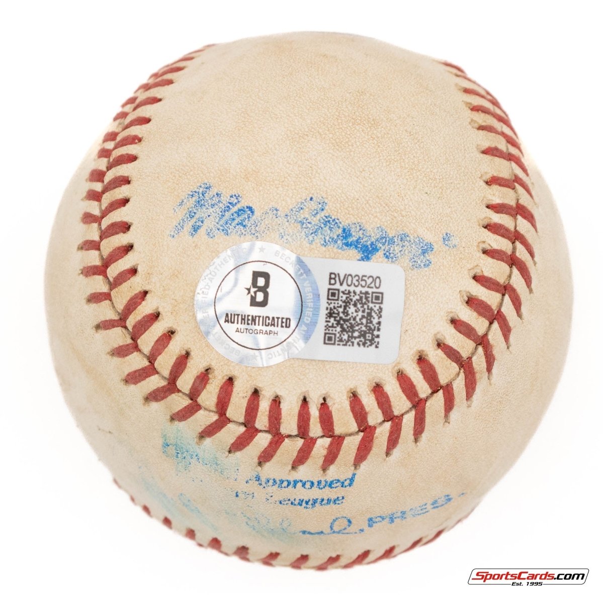 Orestes Destrade &quot;The Big O&quot; Single Signed Autographed Baseball BAS