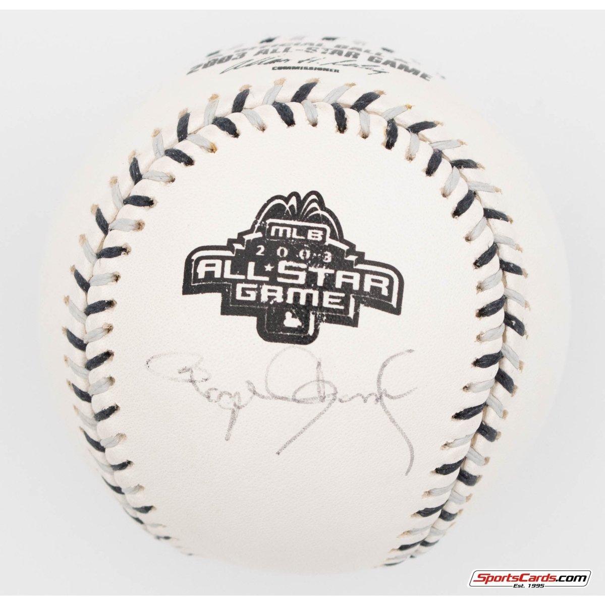 Roger Clemens Single Signed Autographed 2003 All-Star Game Baseball BAS