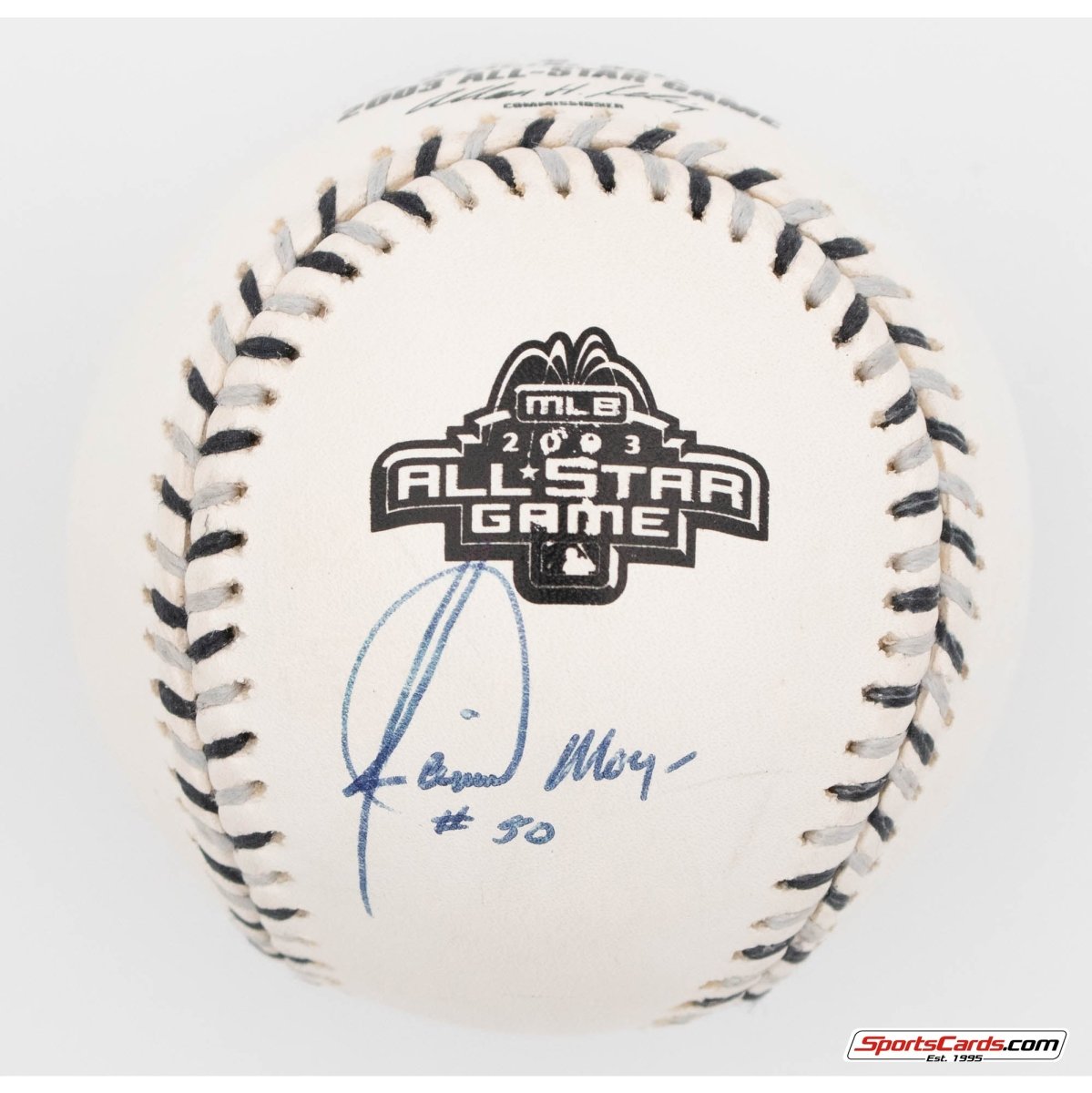 Jamie Moyer Single Signed Autographed 2003 All-Star Game Baseball BAS