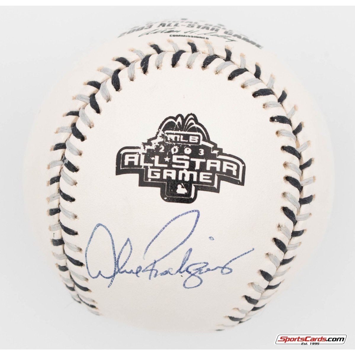 Alex Rodriguez Single Signed Autographed 2003 All-Star Game Baseball BAS