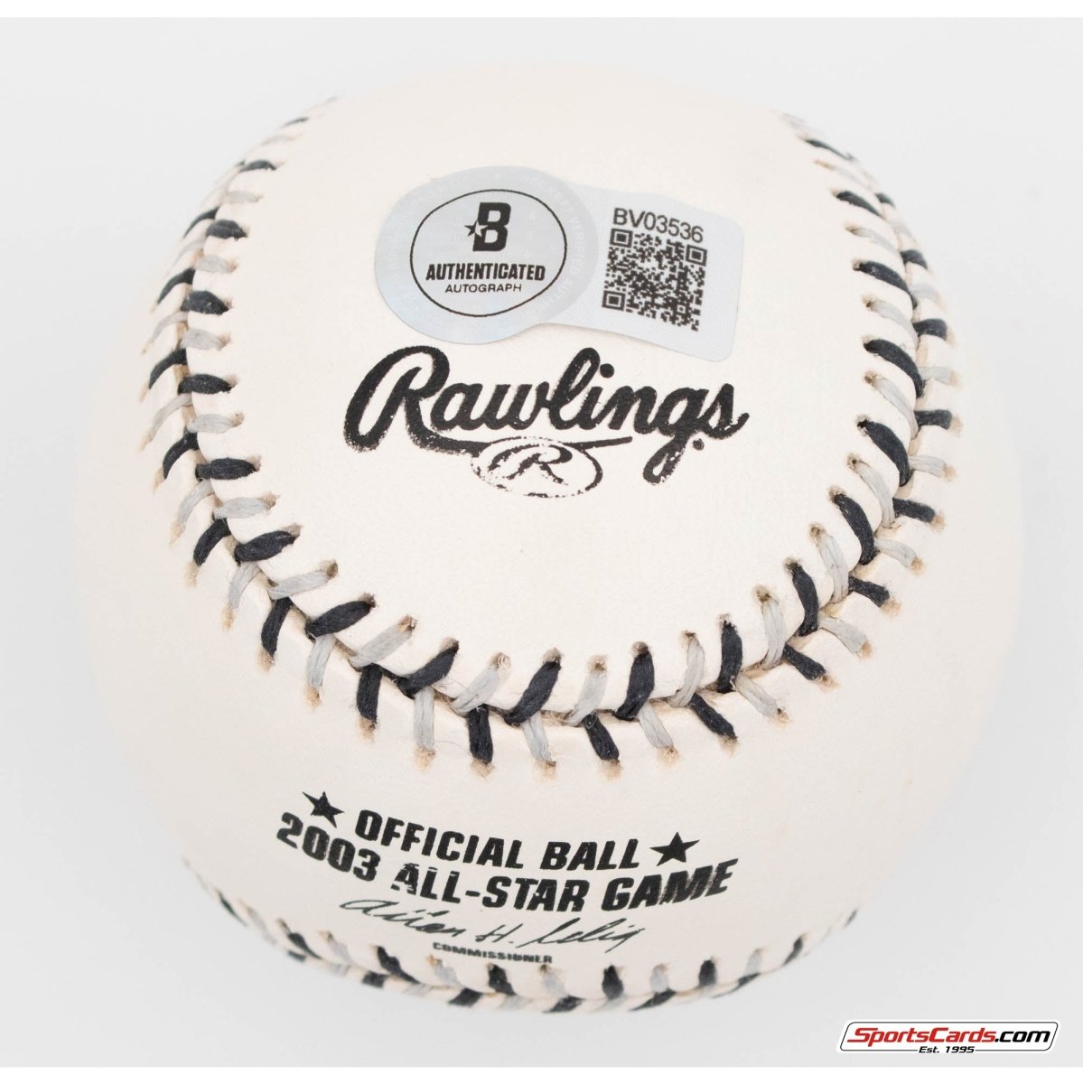 Alex Rodriguez Single Signed Autographed 2003 All-Star Game Baseball BAS