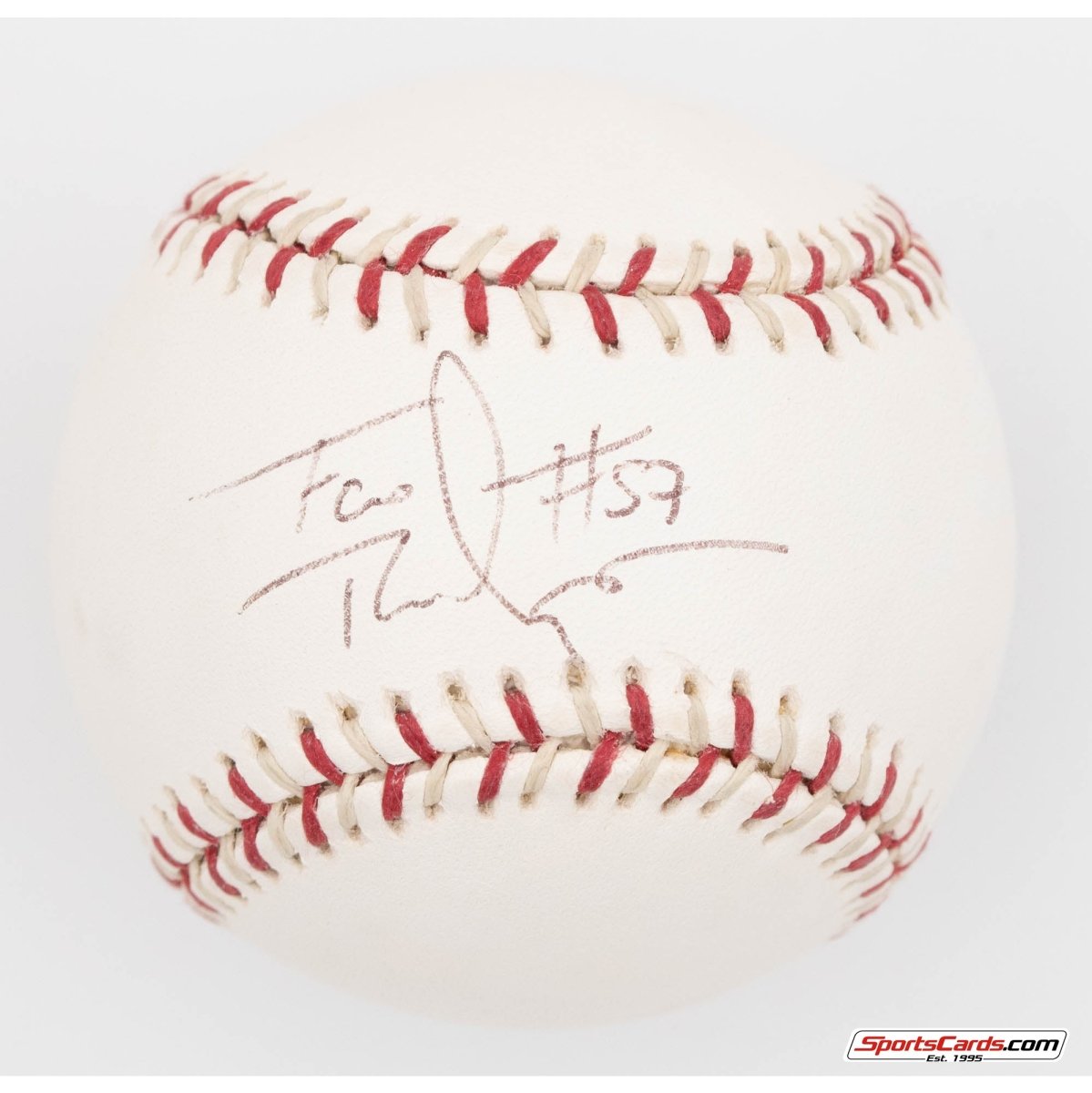 Francisco Rodriguez "#57" Single Signed Autographed 2004 All-Star Game Baseball BAS