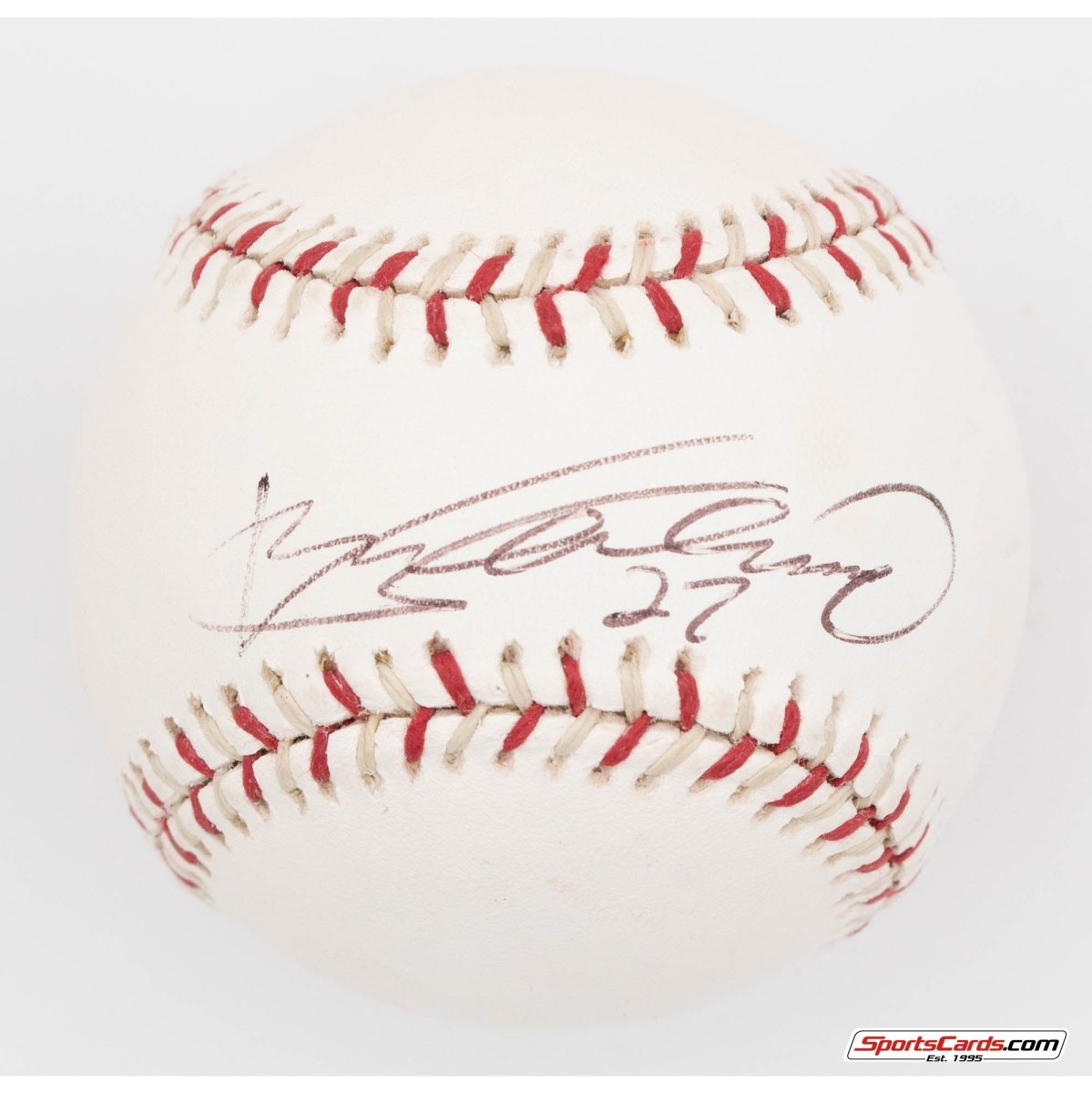 Vladimir Guerrero "#27" Single Signed Autographed 2004 All-Star Game Baseball BAS