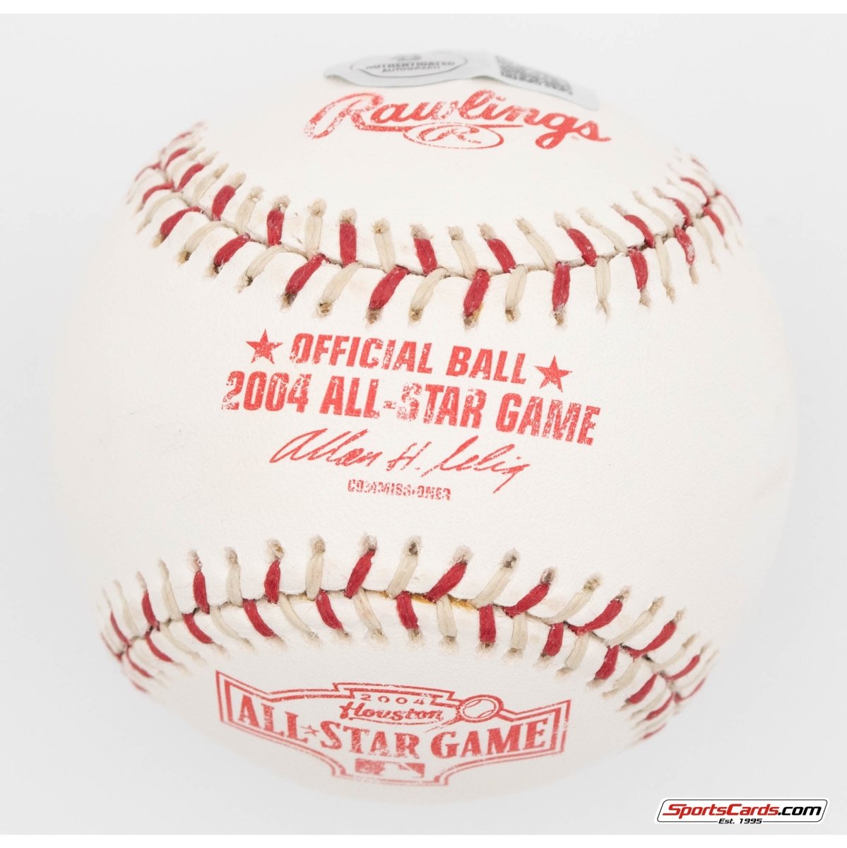 Vladimir Guerrero &quot;#27&quot; Single Signed Autographed 2004 All-Star Game Baseball BAS