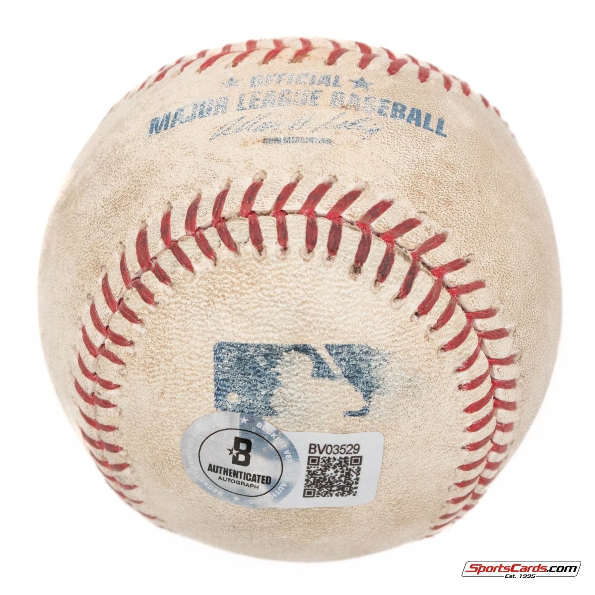 Torii Hunter Single Signed Autographed MLB Game Used Baseball BAS