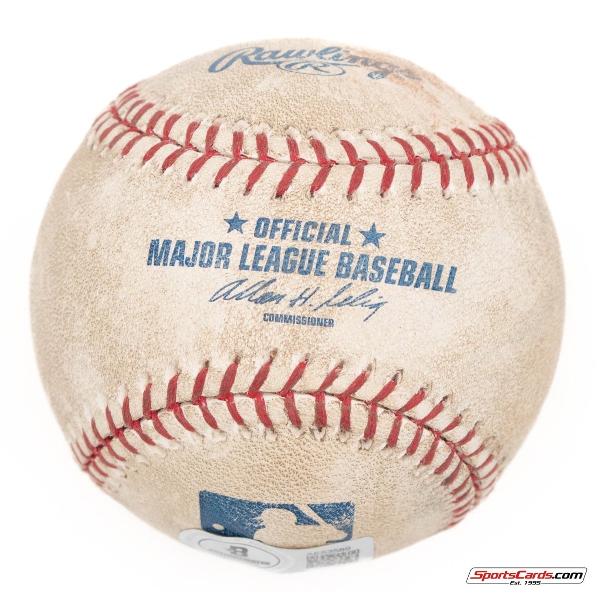 Mike Trout Rookie Era Signed Autographed MLB Game Used Baseball BAS