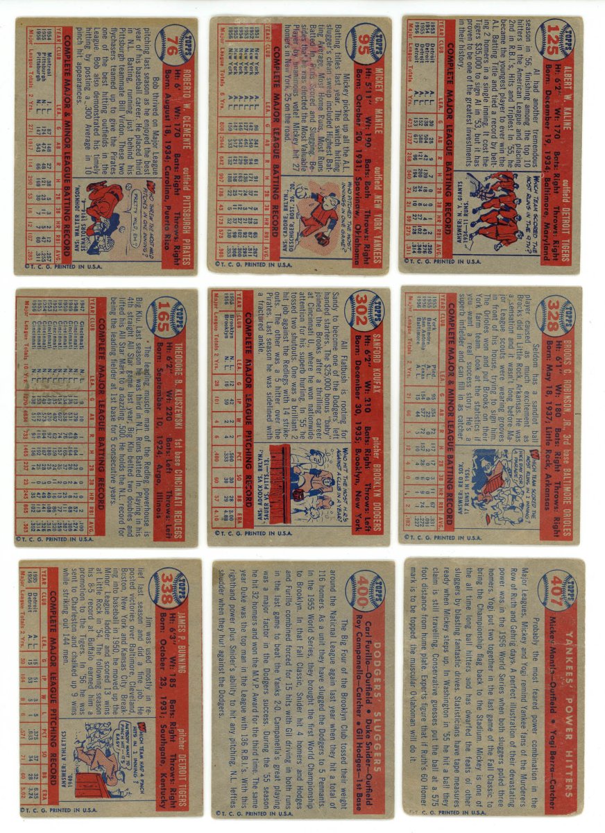 1957 TOPPS BASEBALL COMPLETE SET BREAK - 10 CARDS PER BOX! HOFer in every box!