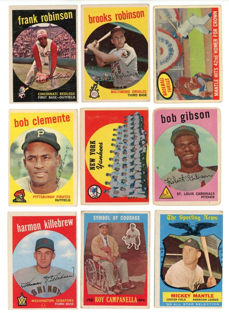 1959 TOPPS BASEBALL COMPLETE SET BREAK - 7 CARDS PER BOX! INCLUDES A HOFer AND/OR HIGH #!