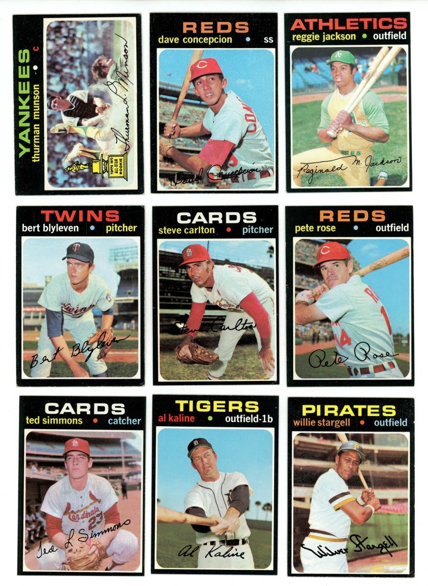 1971 TOPPS BASEBALL COMPLETE SET BREAK - 23 CARDS PER BOX! WITH 2 HOFers AND 3 HIGH NUMBER CARDS!