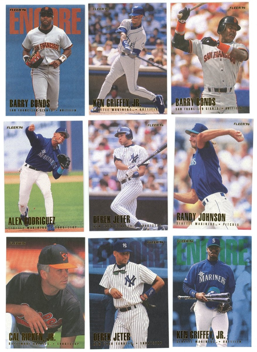 1996 Fleer Baseball Complete Set w/ Update Set