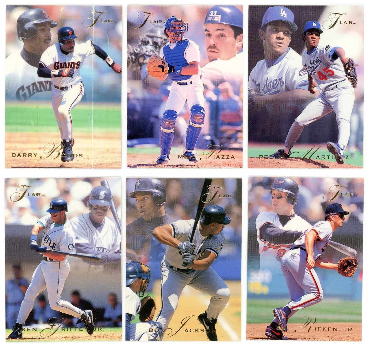 1993 Flair Baseball Complete  Set (300/300) - Bonds Griffey Jr. &amp; More