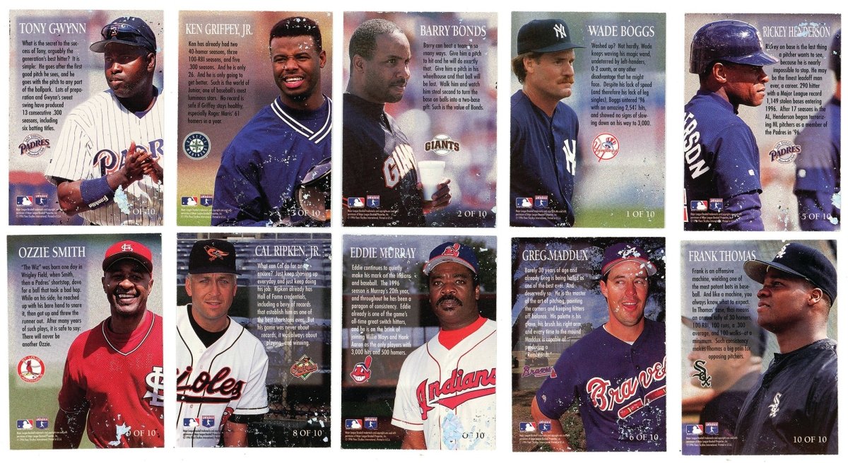 1996 Fleer Tiffany Baseball Complete Set w/ Update Set &amp; Insert Sets