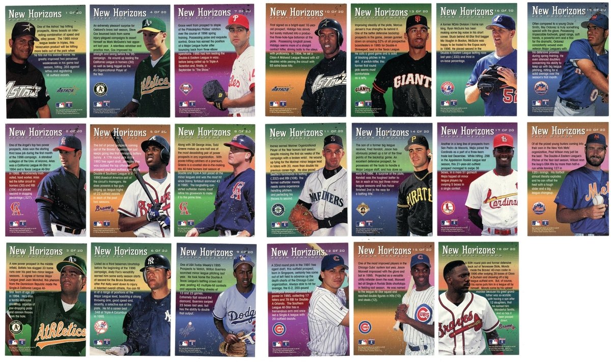 1996 Fleer Tiffany Baseball Complete Set w/ Update Set &amp; Insert Sets