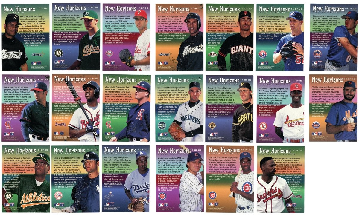 1996 Fleer Tiffany Baseball Complete Set w/ Update Set &amp; Insert Sets