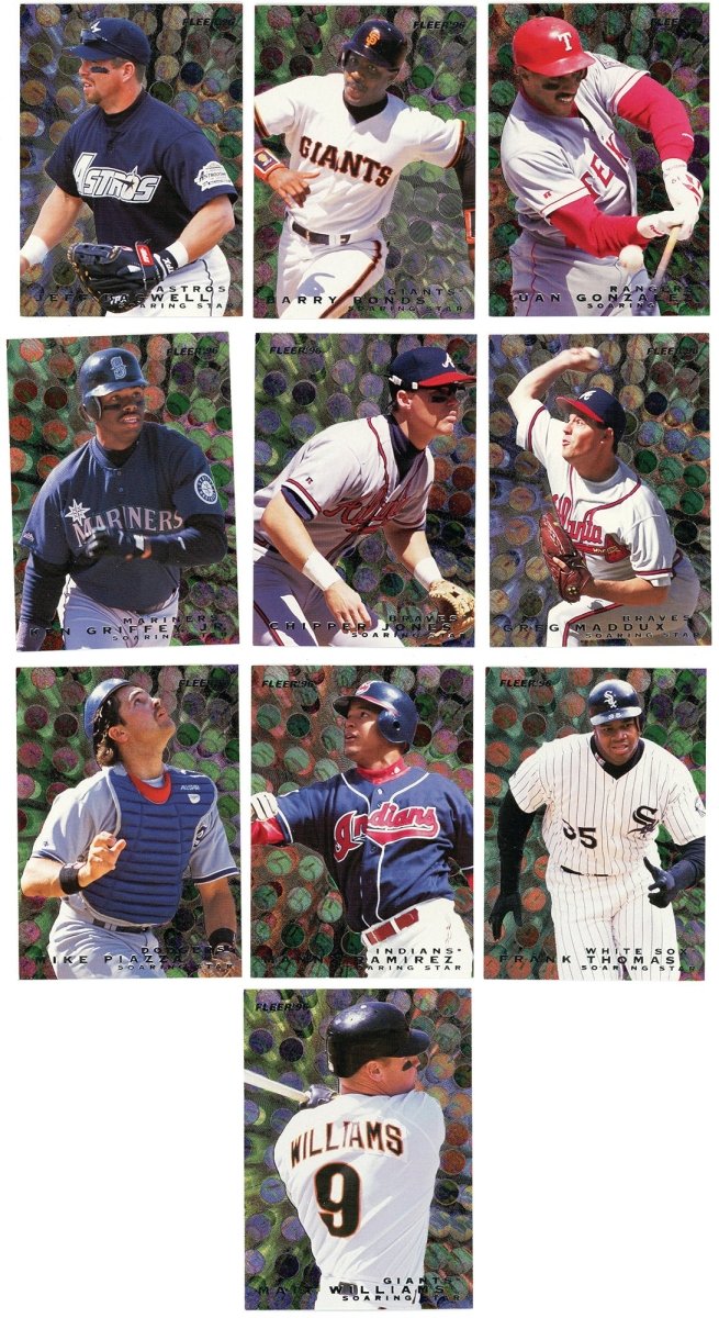 1996 Fleer Tiffany Baseball Complete Set w/ Update Set &amp; Insert Sets