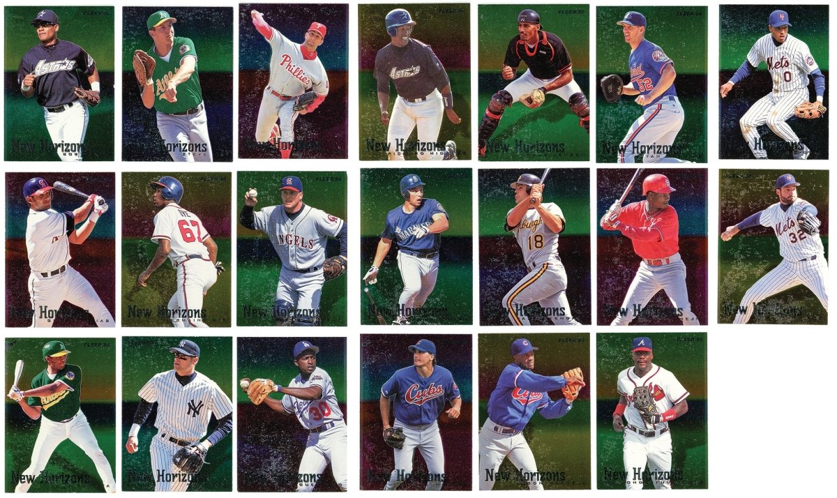 1996 Fleer Tiffany Baseball Complete Set w/ Update Set &amp; Insert Sets