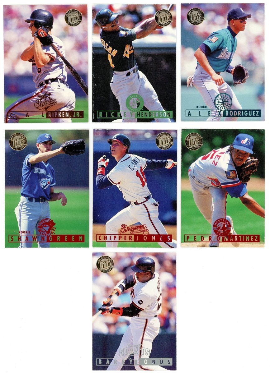 1995 Fleer Ultra Baseball Series 2 Gold Medallion Set (200/200)