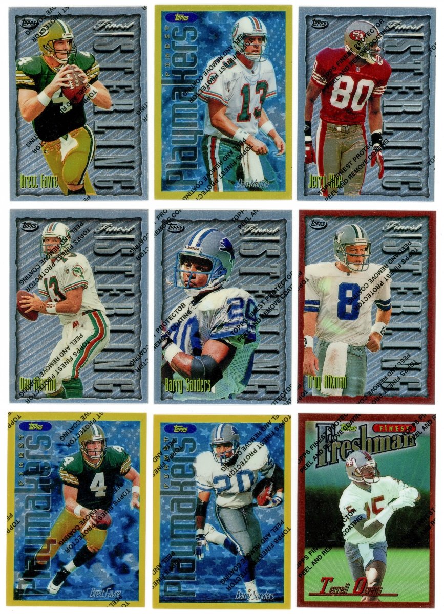 1996 Finest Football Complete Set (359/359) - Series 1 &amp; 2
