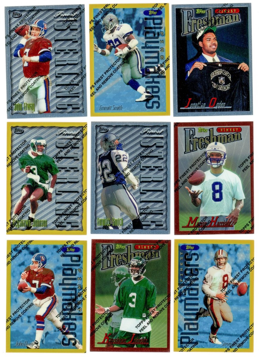 1996 Finest Football Complete Set (359/359) - Series 1 &amp; 2