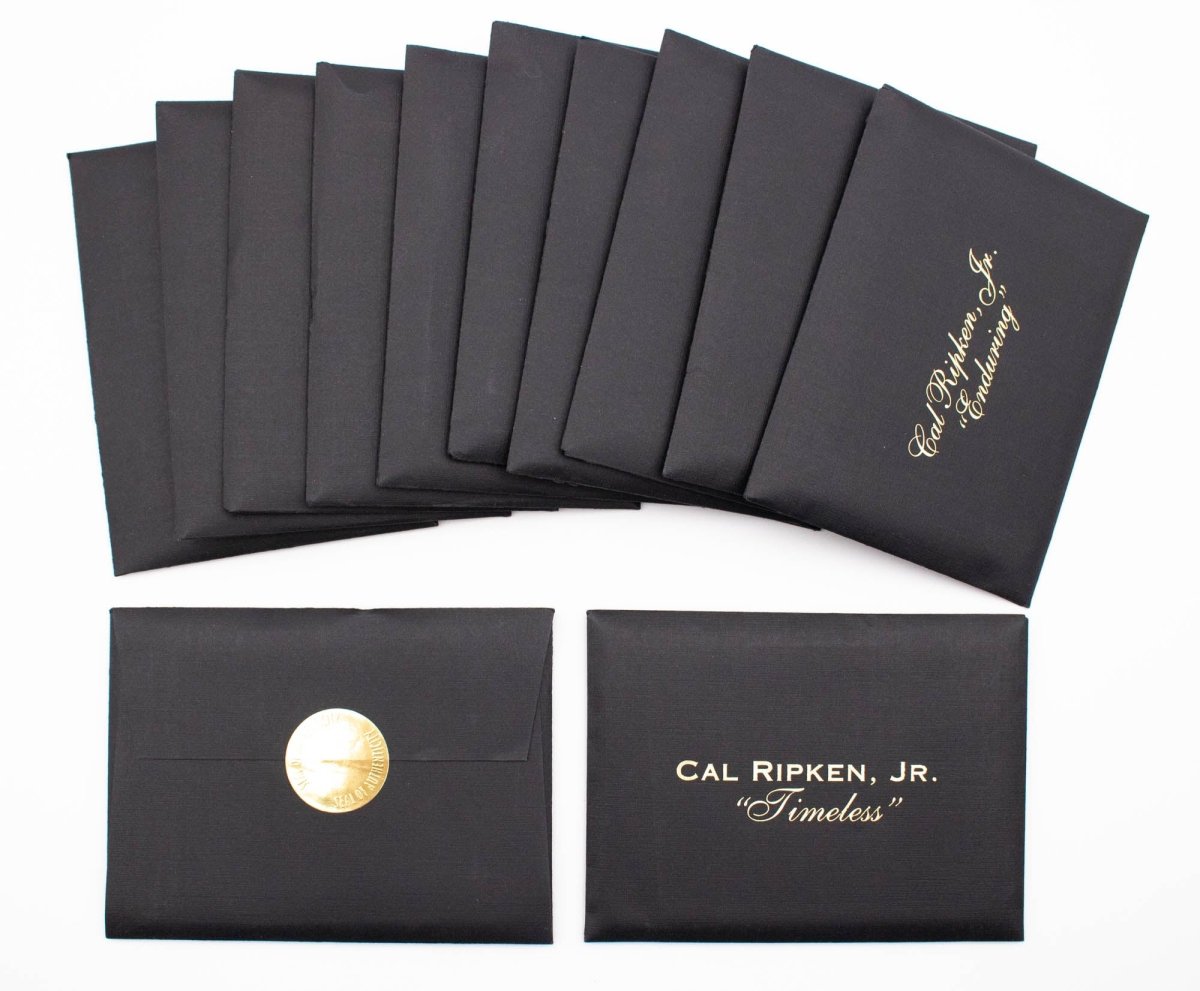 Cal Ripken Jr. 1996 Ultra Diamond Dust Dirt Card &amp; (12) Timeless / Enduring Unopened Packs