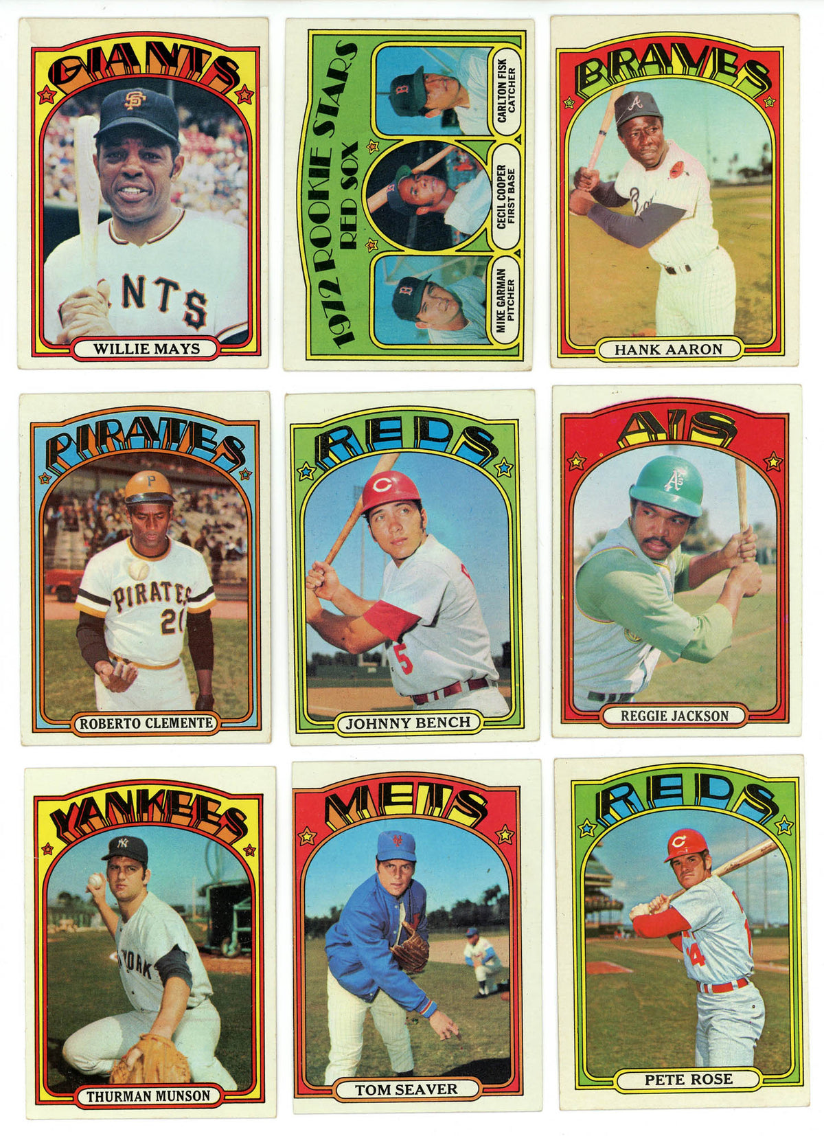1972 TOPPS BASEBALL COMPLETE SET BREAK - 18 CARDS PER BOX! INCLUDING 2 HOFERS!
