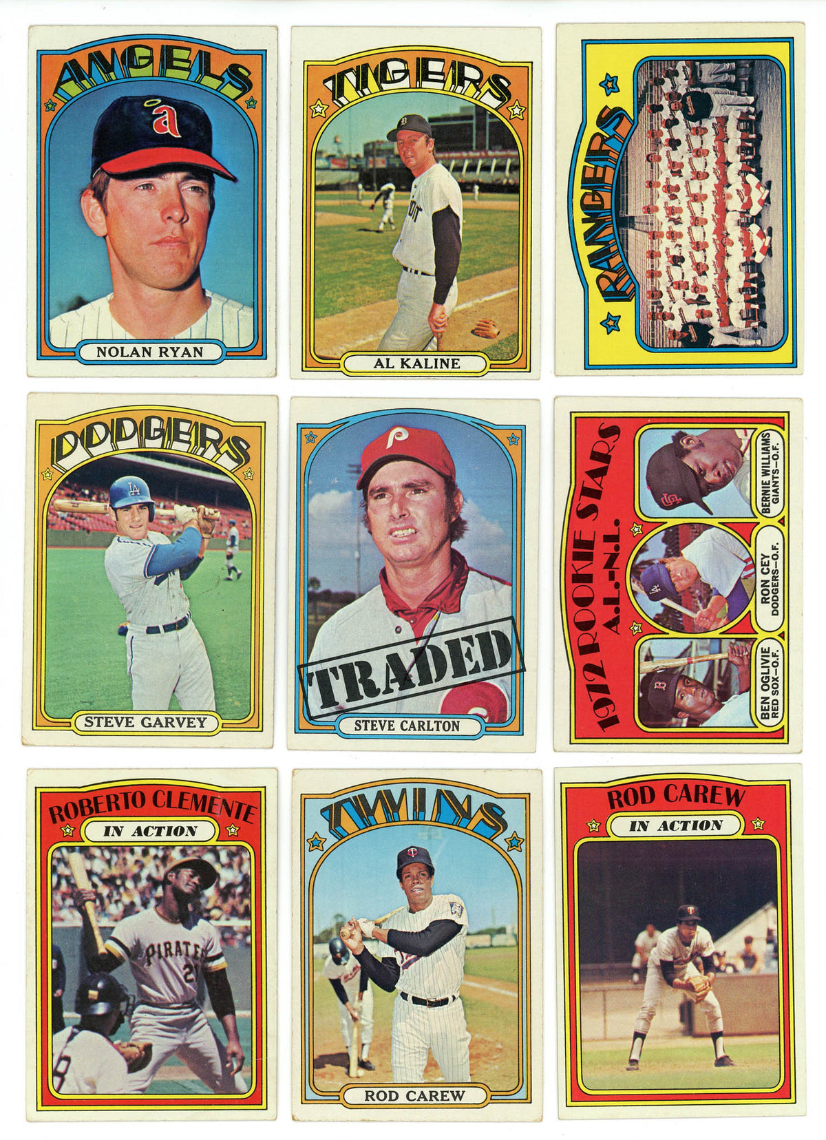 1972 TOPPS BASEBALL COMPLETE SET BREAK - 18 CARDS PER BOX! INCLUDING 2 HOFERS!