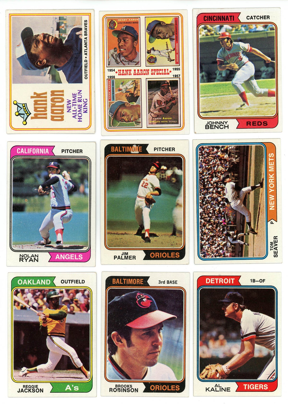 1974 TOPPS BASEBALL COMPLETE SET BREAK - 19 CARDS PER BOX! INCLUDES 2 HOFers!