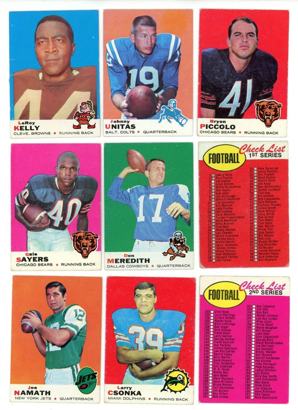1969 TOPPS FOOTBALL COMPLETE SET BREAK - 6 CARDS PER BOX! (1