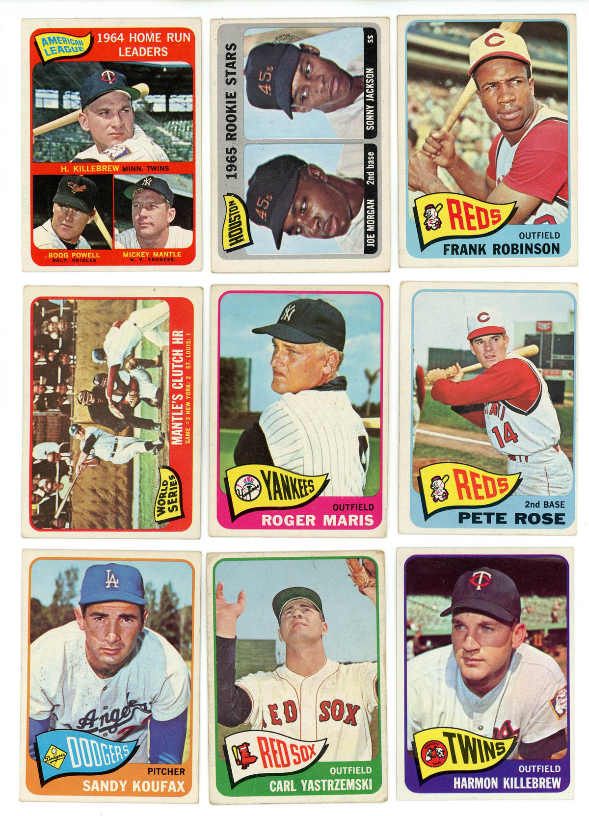 1965 TOPPS BASEBALL COMPLETE SET BREAK - 10 CARDS PER BOX! (1) HOFer &amp; (1-2) High # Cards per box!