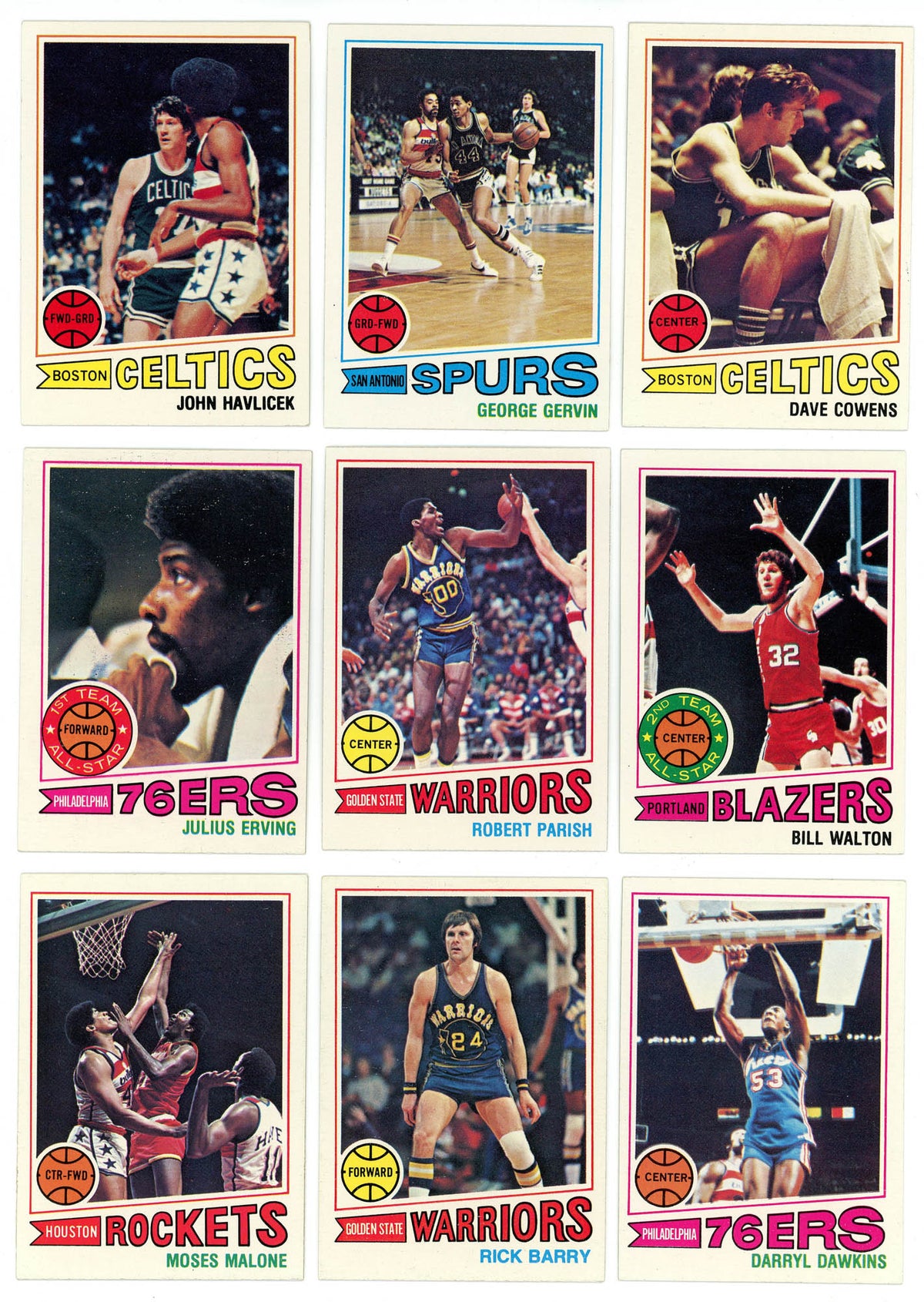 1977-78 TOPPS BASKETBALL COMPLETE SET BREAK - 8 CARDS PER BOX! 2 HOFERS PER BOX!