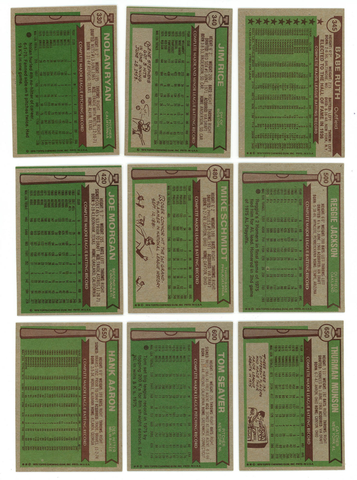 1976 TOPPS BASEBALL COMPLETE SET BREAK – 18 CARDS PER BOX! 2 HOFers IN EACH BOX!