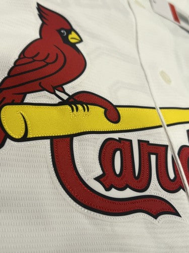Jordan Walker Signed Auto Cardinals Official Nike Jersey "Heir" Beckett BAS COA
