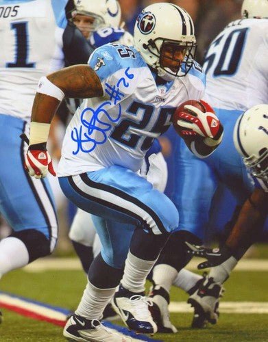 LenDale White Signed Autographed Tennessee Titans 8x10 Photo LSCM COA #3