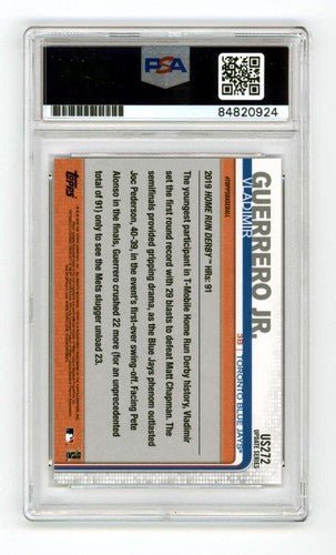 Vladimir Guerrero Jr. 2019 Topps Update #US272 RC 150 Stamp Signed PSA 10 Auto