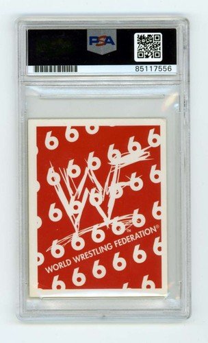 Kane 1998 WWF Cardinal #63 Rookie RC w/ HOF 2021 Insc. Signed PSA Authentic Auto
