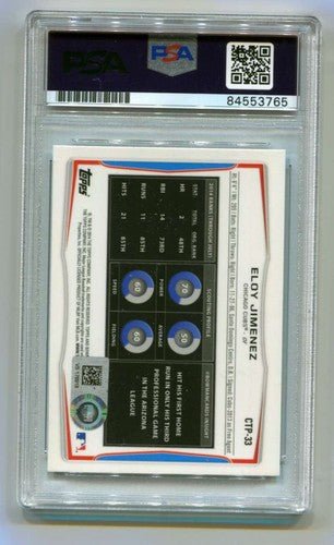 Eloy Jimenez 2014 Bowman Chrome 1st #CTP-33 MLB HOLO RC Signed Auto PSA DNA