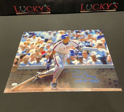 Darryl Strawberry Signed Autographed 16x20 Photo w/ 83 NL ROY JSA COA Mets