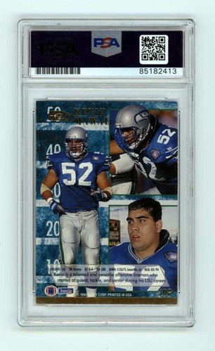 Kevin Mawae 1994 Fleer Ultra 508 Rookie RC w/ HOF 2019 Signed PSA Authentic Auto