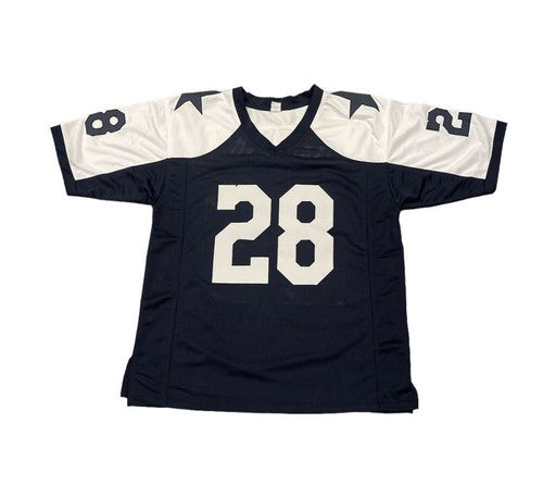 Malik Hooker Signed Cowboys TB Custom Jersey w/ We Dem Boyz! Beckett BAS COA