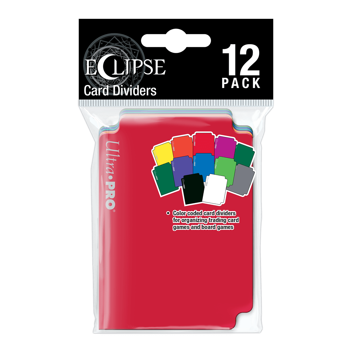 ECLIPSE® Multi-Colored Card Deck Dividers Pack (12ct)