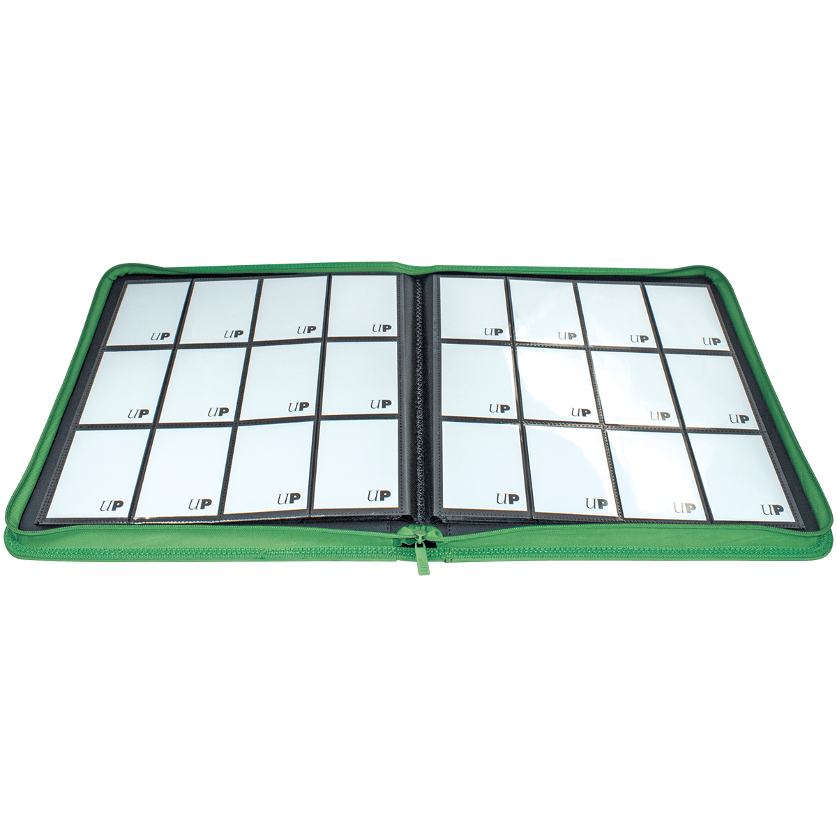 Vivid Green 12-Pocket Zippered PRO-Binder
