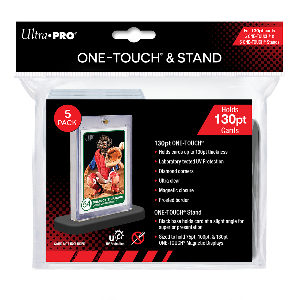 130PT ONE-TOUCH® &amp; Stands (5ct)