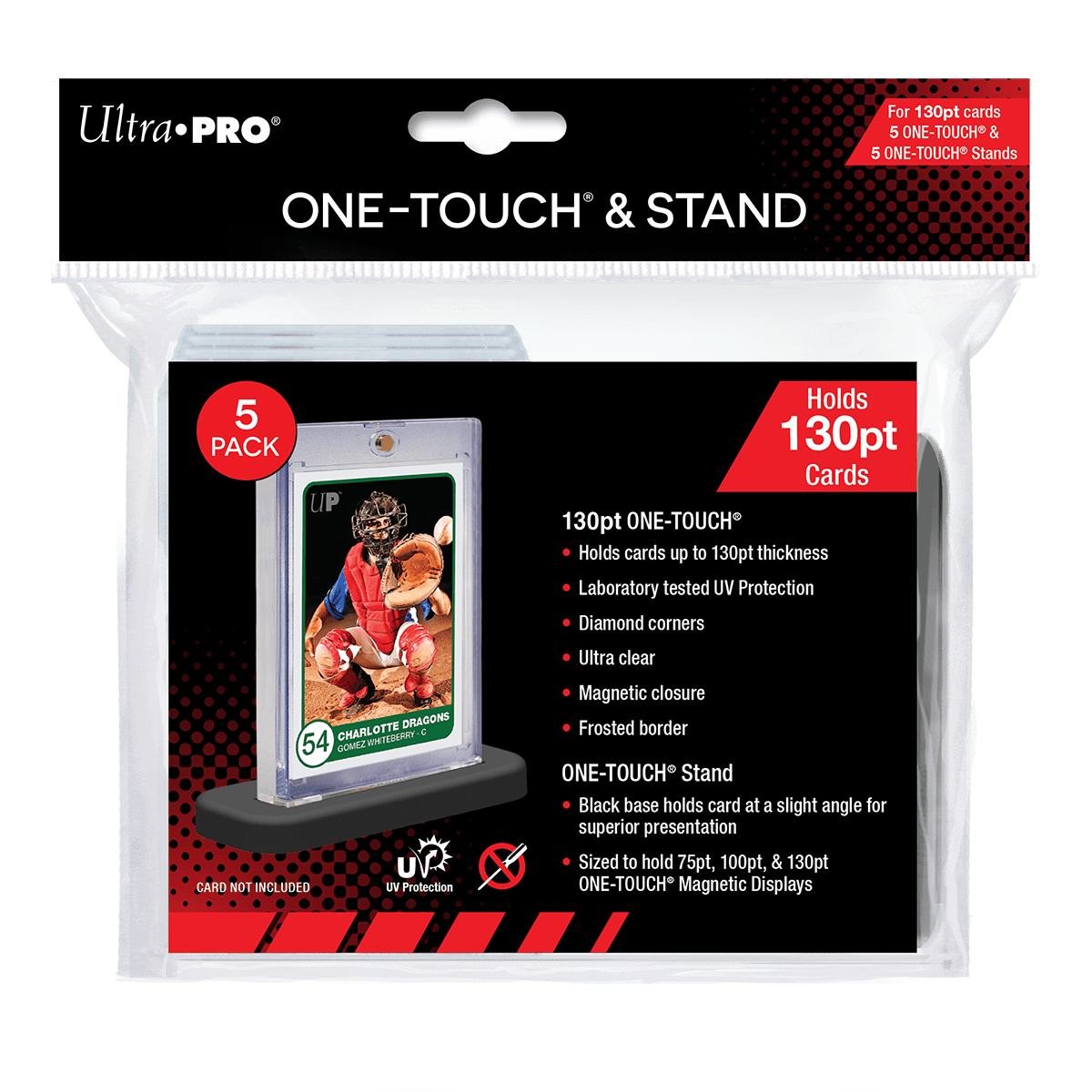 130PT ONE-TOUCH® & Stands (5ct)
