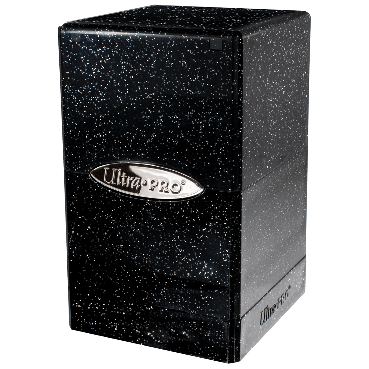 Glitter SATIN® Tower DECK BOX® - Black