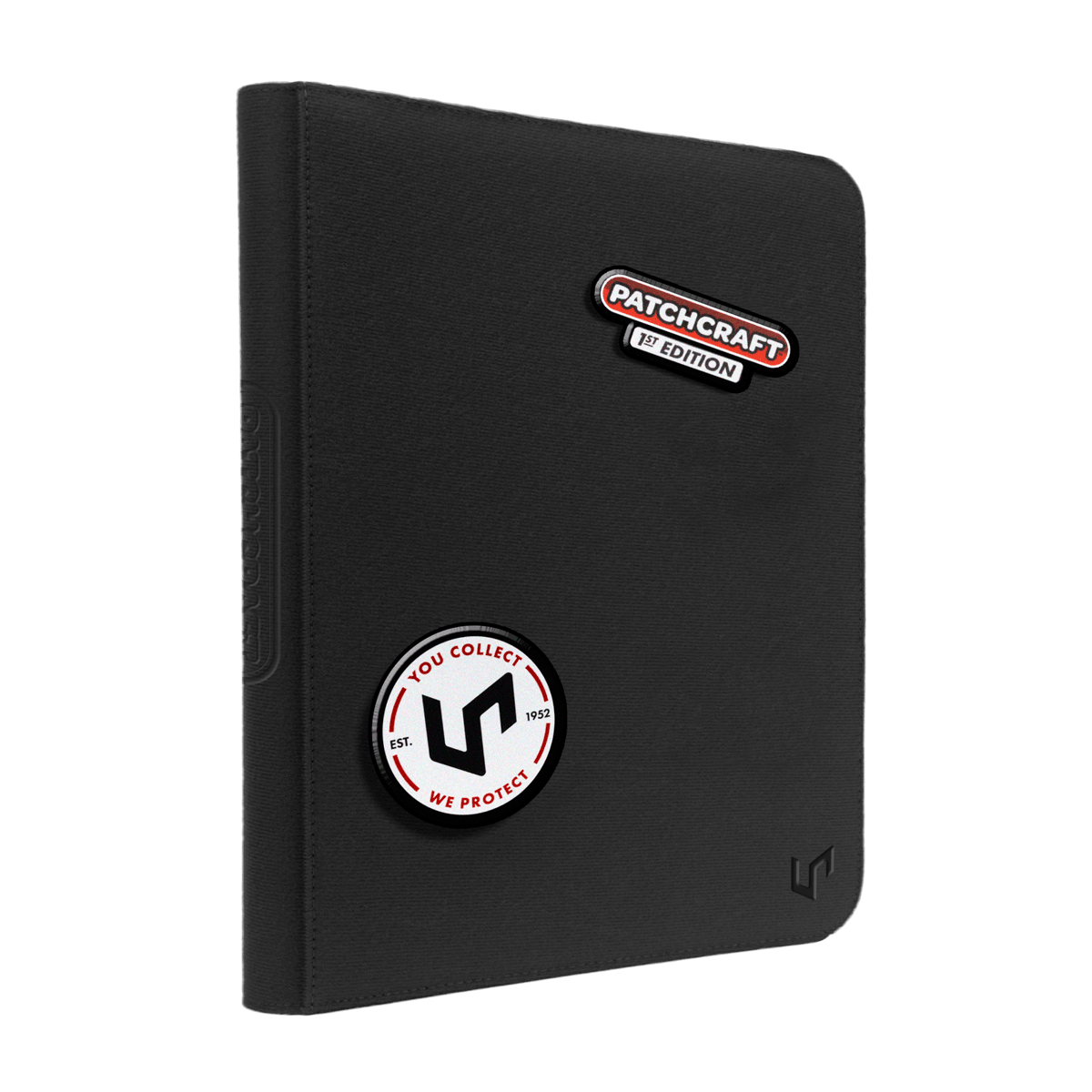 PATCHCRAFT™ Zippered 9-Pocket PRO-BINDER® Black
