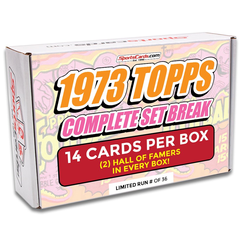 1973 TOPPS FOOTBALL COMPLETE SET BREAK - 14 CARDS PER BOX! 2 HOFERS PER BOX!
