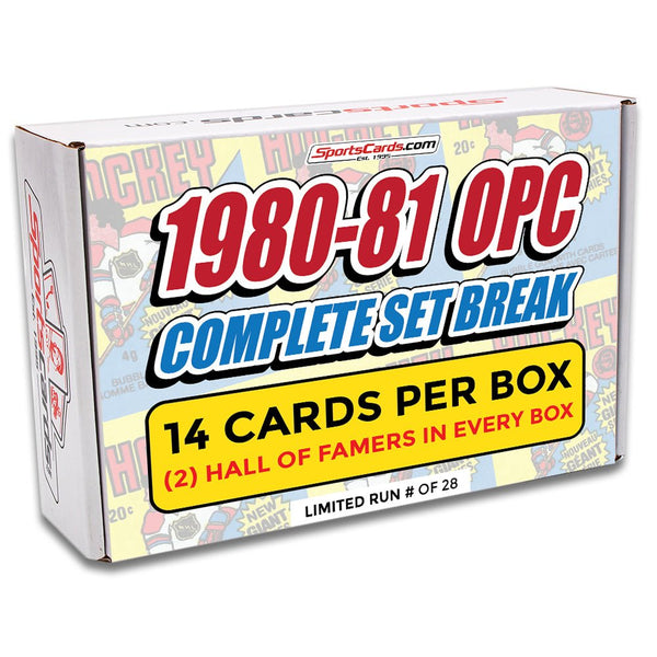 1980-81 O-PEE-CHEE HOCKEY COMPLETE SET BREAK - 14 CARDS PER BOX! 2