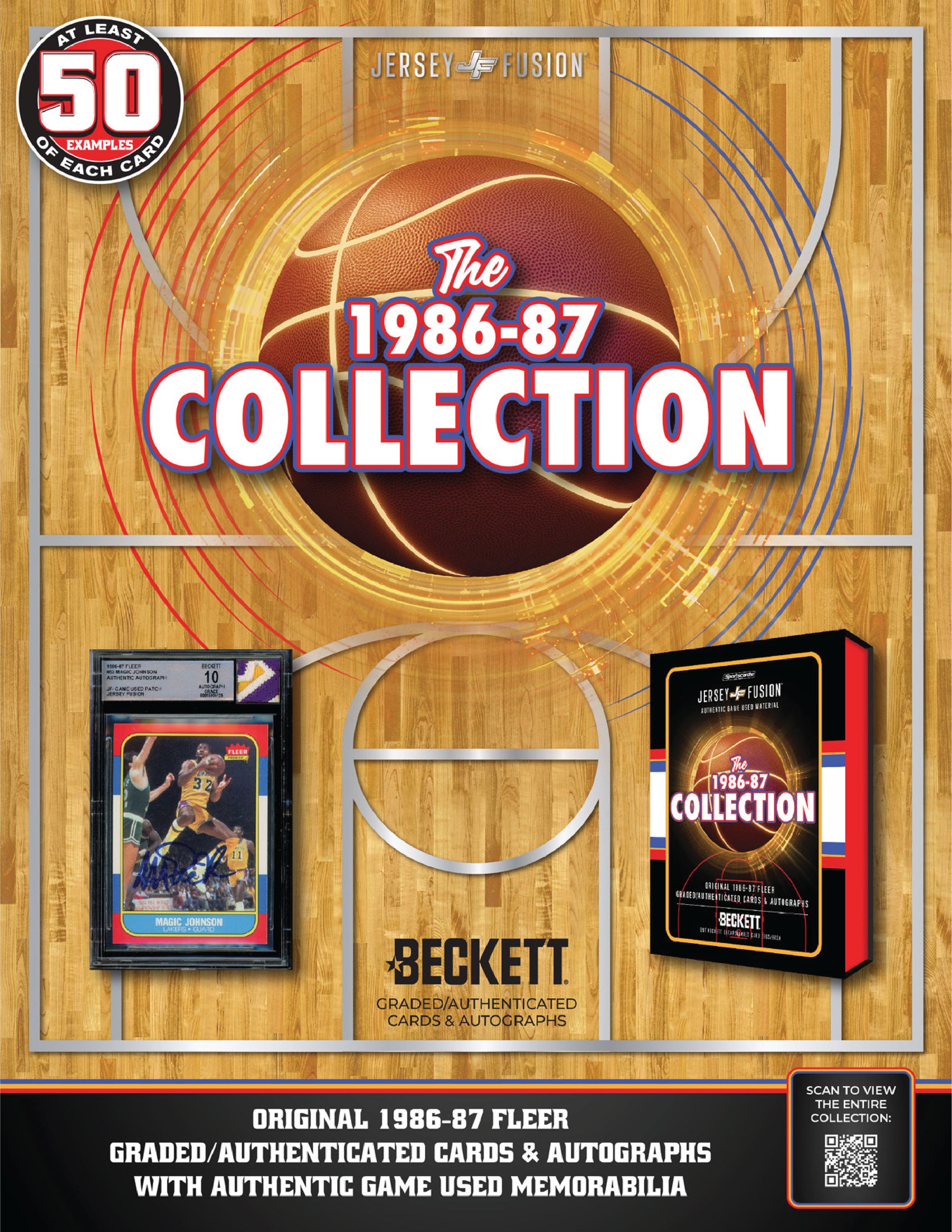 Jersey Fusion: The 1986-87 Collection Case - (30) Sealed Boxes