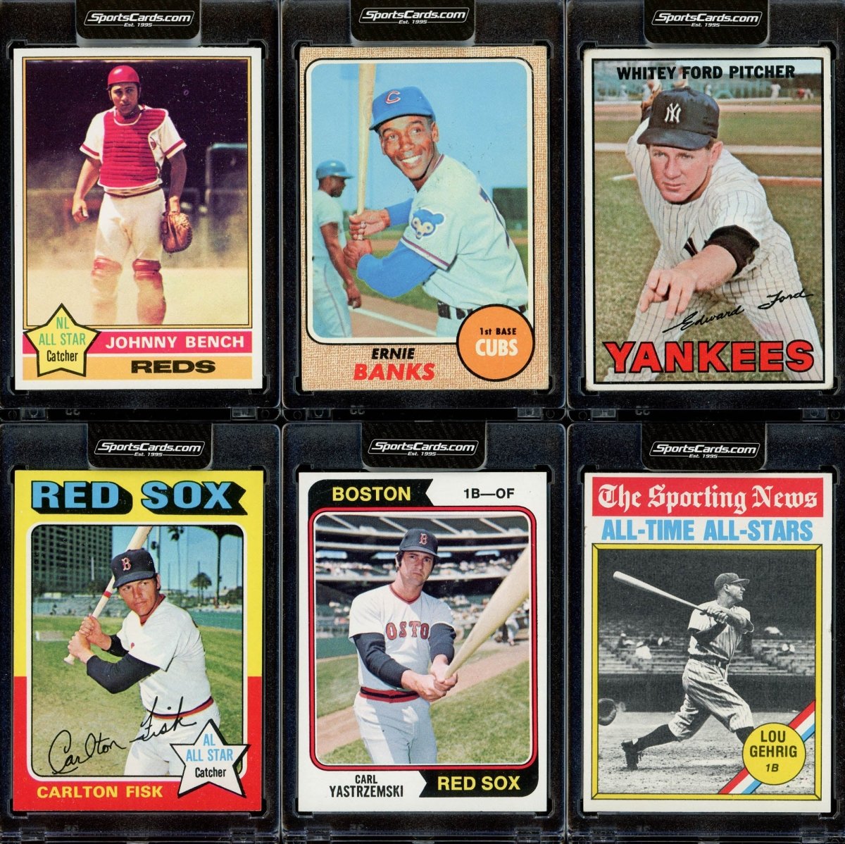 VINTAGE PRE-1979 HALL OF FAMER OR STAR BLACK PACK - BASEBALL