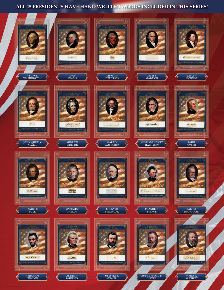 2025 A Word From POTUS Case (60 Sealed Boxes)